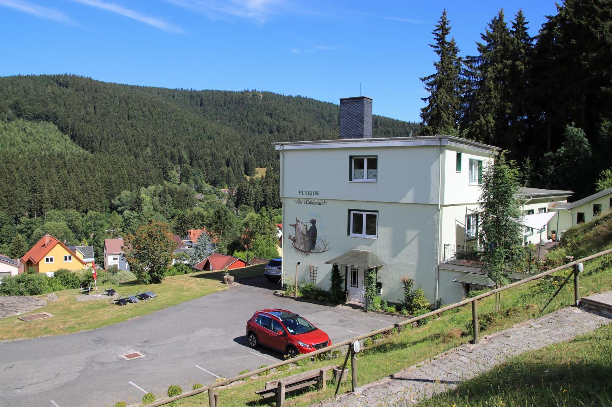 Pension Am Waldesrand Ilmenau Exterior photo